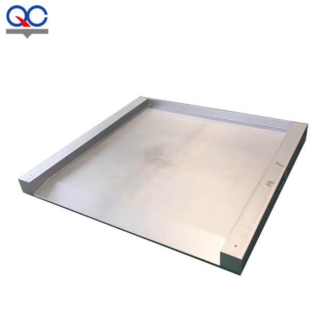 Low Profile Floor Scale with Ramp