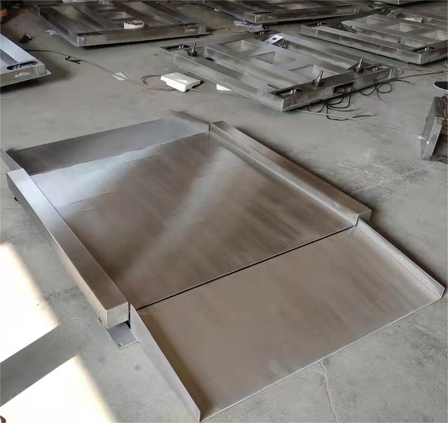 Low Profile Floor Scale Stainless Steel 1