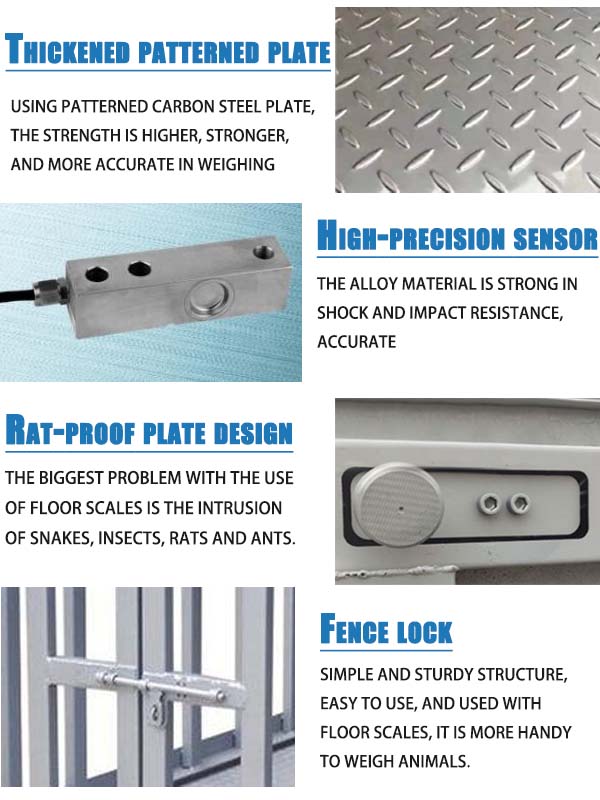 Livestock Scale with Fence DETAILS