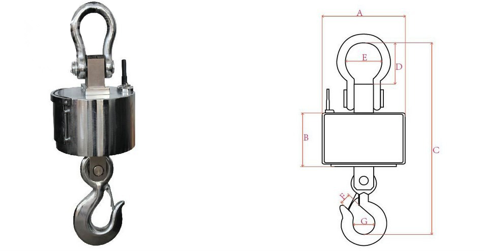 Wireless Digital Electronic Crane Scale-QC