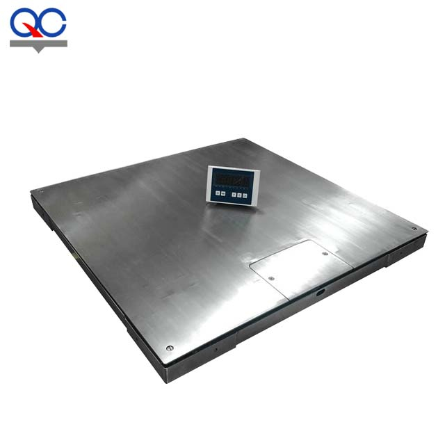 Stainless Steel Double Deck Floor Scale