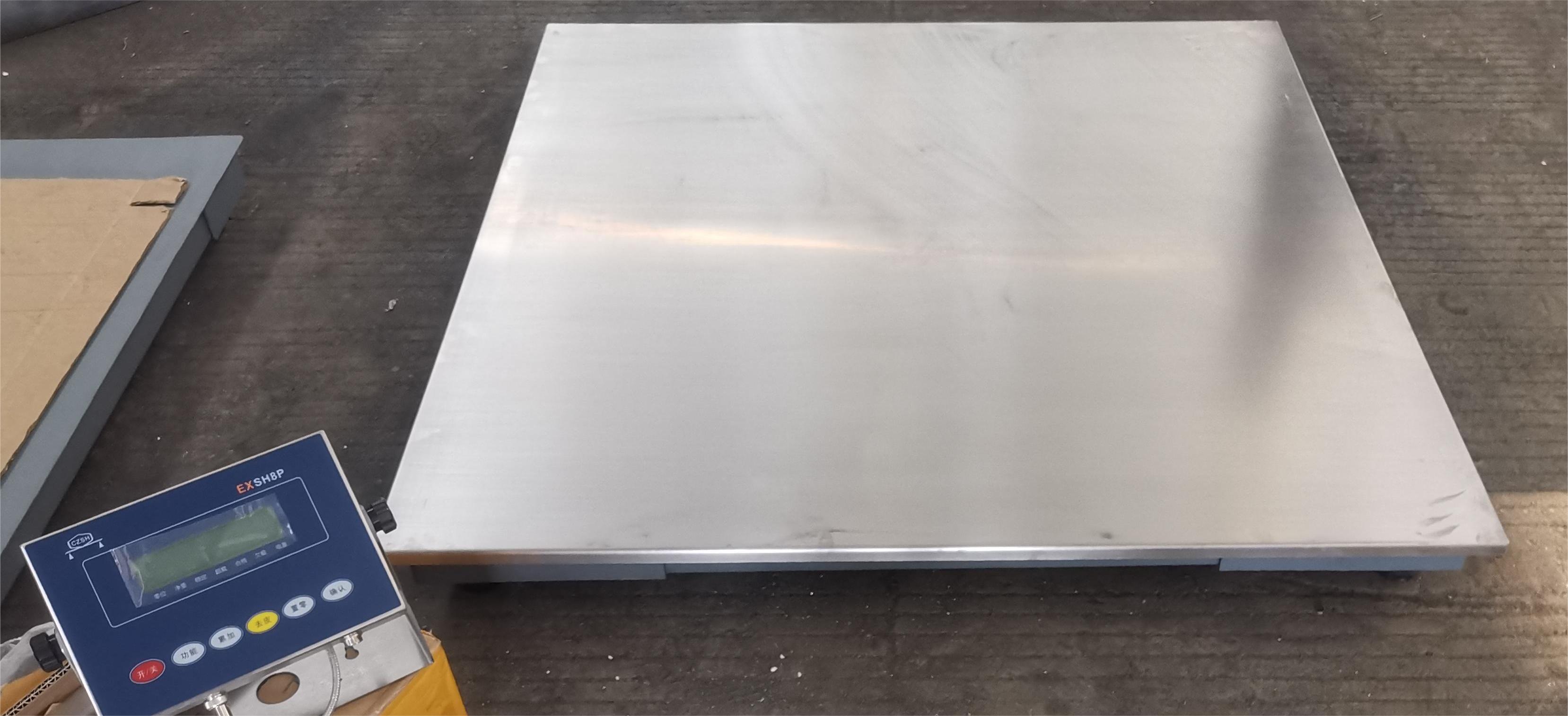 stainless steel platform scale